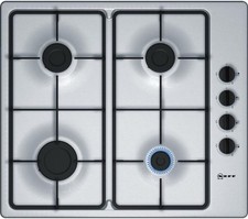 NEFF N30 58cm 4 Burner Gas Hob - Stainless Steel T26BR46N0