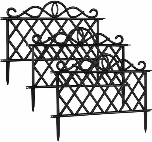 Black garden border - garden,