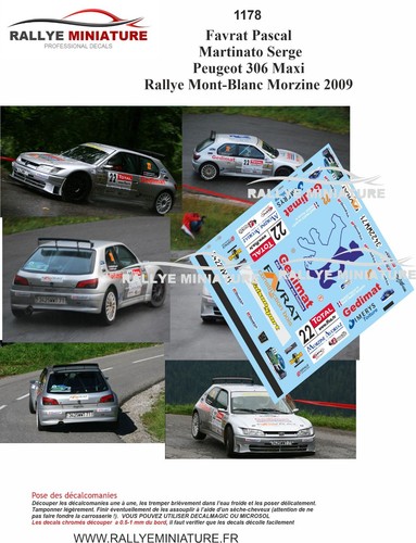 Decals ref 1178 peugeot - decals,