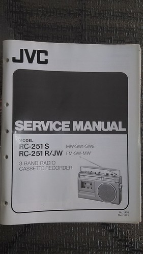 Jvc 251 r service - s,