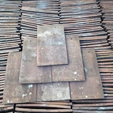 5 Reclaimed Clay Acme Sandstorm Brown Sand Face Plain Rosemary Tile Delivery £24