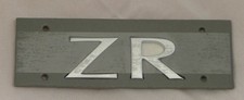 MG ZR SATIN FINISH REAR BADGE
