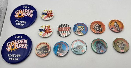 Vintage badges golden - vintage,
