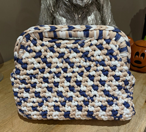 Handmade crochet woven - woven, small