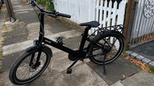 Electric City Bike - part foldable with removable battery.