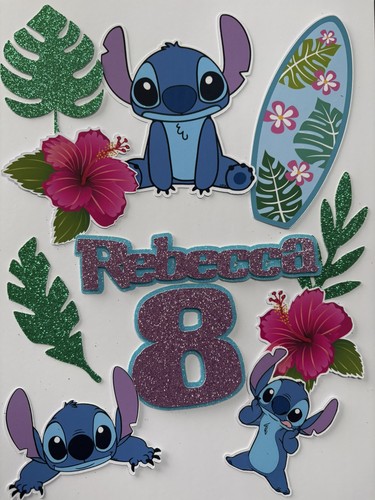 Stitch theme cake topper - cake, for