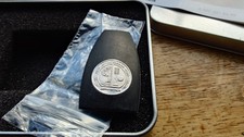 Mercedes AMG Key Fob Cover Silver Emblem A B C E S M G CLA GLA CLA GLA GL GLC