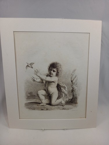 1803 antique etching adam - 1803, von
