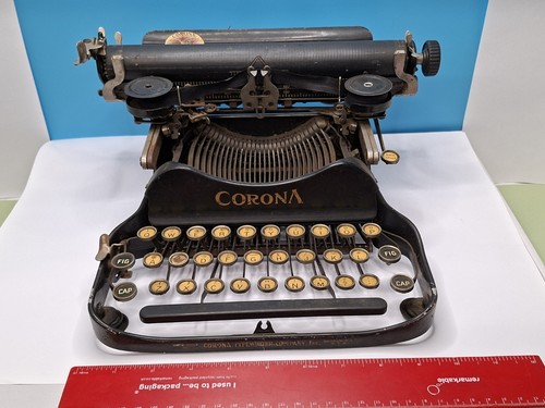 Antique corona folding - antique,