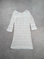 Vintage Crochet Dress Womens