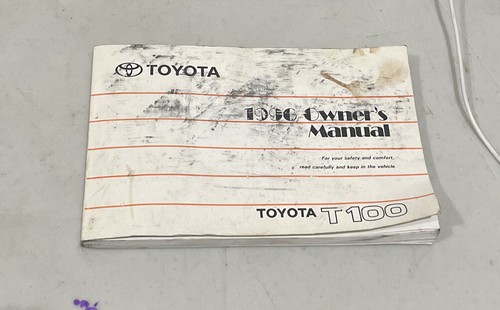 Toyota owners manual 1996 - toyota, manual,