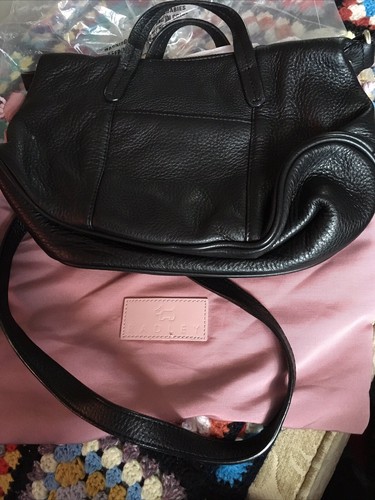 Radley black leather cross - radley,