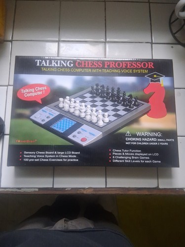 Talking chess professor - chess,