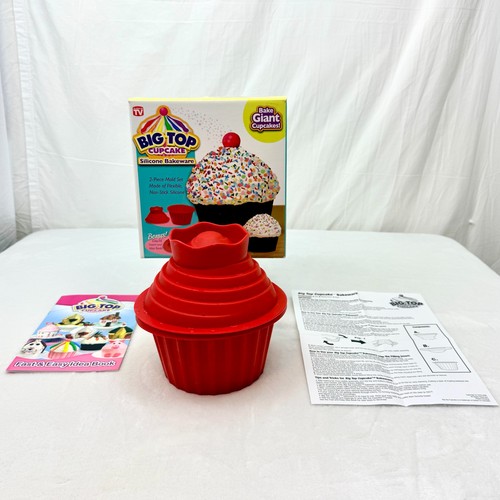 Big top cupcake silicone - top,