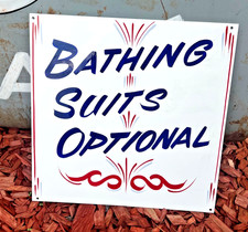 OOAK Hand Painted Lettered Old