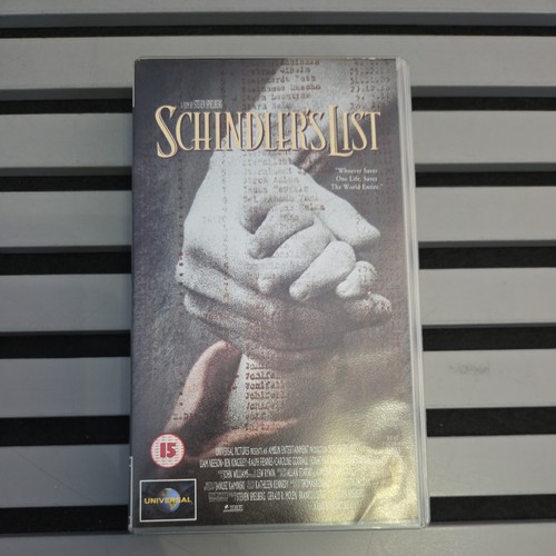 Schlinder list vhs video - list,