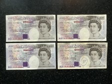 4x Old Twenty £20 Pound Notes