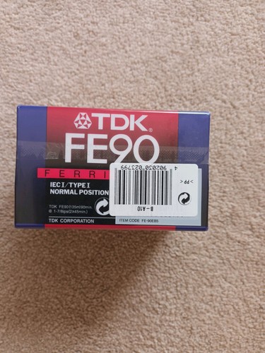 Tdk fe90 90 minutes - ,