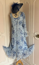 Gina Bacconi Size 24 Blue