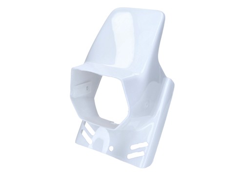 Headlight fairing white - , for