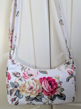 Cath Kidston Garden Roses fabric handmade Baguette Bag