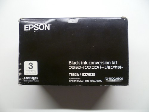 Genuine epson black - genuine, ink