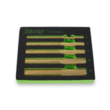 Brass Drift Set Metric 5 Piece
