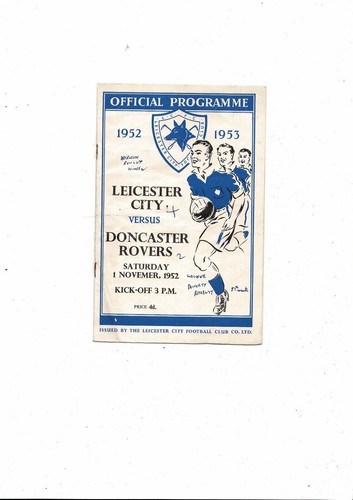 1952 leicester city v - leicester,
