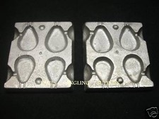 Fishing flat pear lead - in,