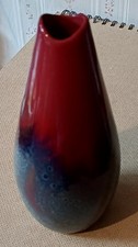 Royal Doulton Flambe Vase 6 1/2 inches High 1613 Beautiful Item