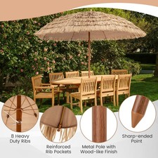 GAINOOM 216cm Hula Thatched