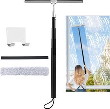 Squeegee With Adjustable Pole