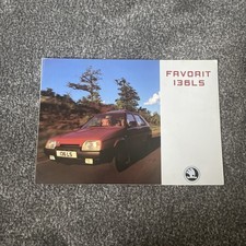 SKODA FAVORIT 136 LS UK MARKET