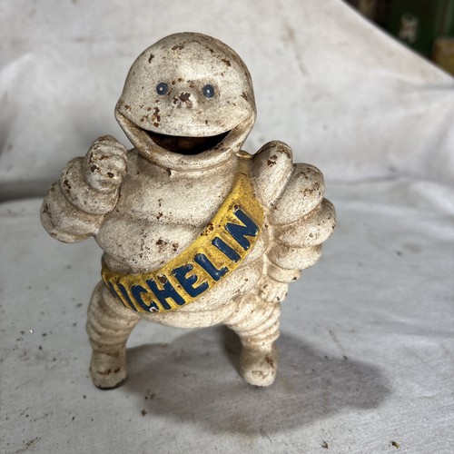 Cast iron michelin man - cast,