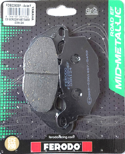 Front brake pads - brake, ferodo