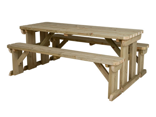 Aspen rounded picnic table - aspen,