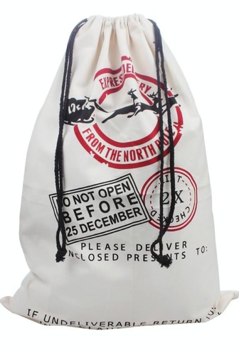 White large santa - white, sack