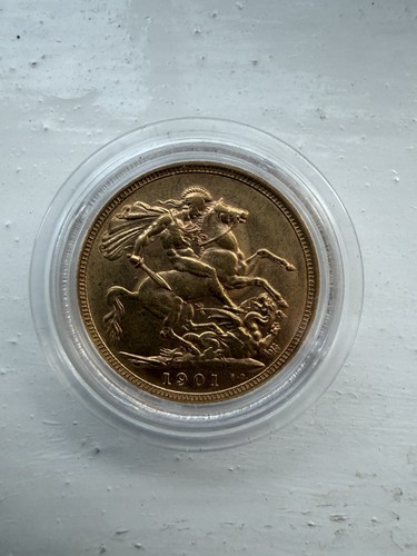 1901 queen victoria full - 1901, gold