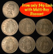 Halfcrown 1953  -  1967 Elizabeth II Half Crown Choose your Date