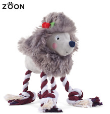 ZOON LARGE PENELOPE ROPE-LEGS PLAYPAL SQUEAKY DOG PUPPY PLAY TOY