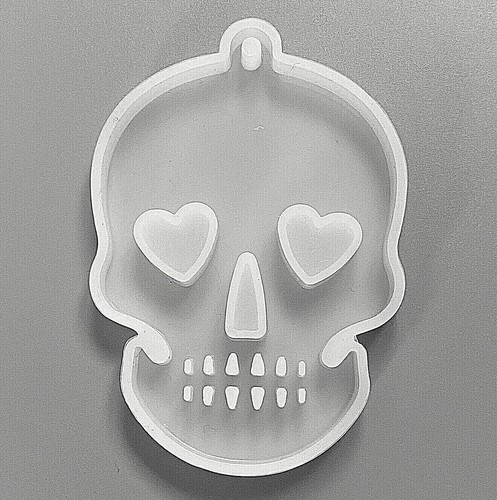 Mould pretty skull silicone - mould,