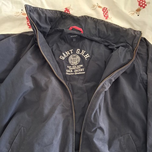 Mens gant navy - navy, harrington