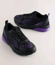 Elastic Lace Trainers Boys