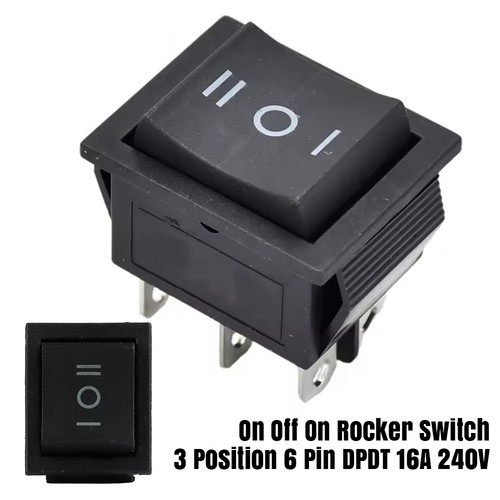 Rocker switch position on - rocker,