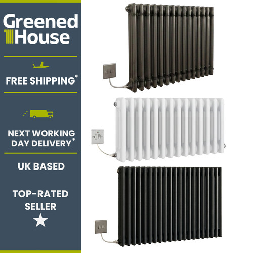 Electric column radiator - electric, 3