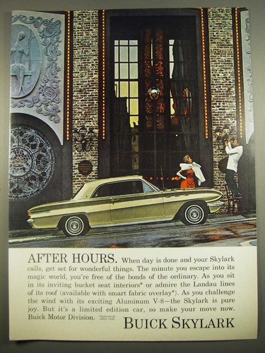 1961 buick skylark car - buick,