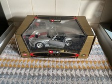 Boxed Burago 1/18 Scale Shelby Series 1 1999 Model Car