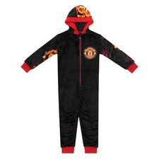 Manchester United Boys Pyjama All-In-One Loungewear Kids OFFICIAL Gift