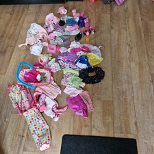 Baby Dolls Clothes and play accessories Bundle