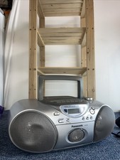 Panasonic RX-D25 Boombox CD Radio Cassette Stereo Tested Working